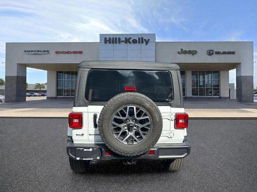 bright white clearcoat 2026 Jeep Wrangler 4-Door Sahara 4x4