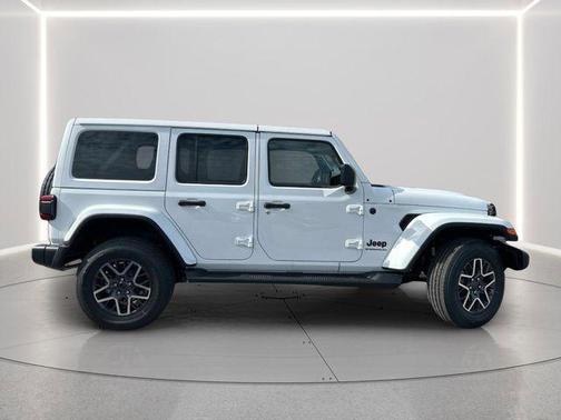 bright white clearcoat 2026 Jeep Wrangler 4-Door Sahara 4x4
