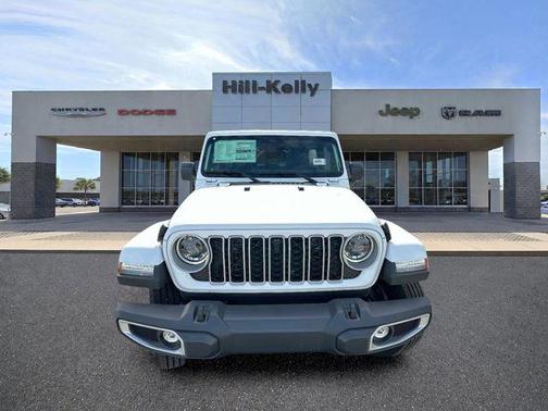 bright white clearcoat 2026 Jeep Wrangler 4-Door Sahara 4x4