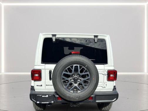 bright white clearcoat 2026 Jeep Wrangler 4-Door Sahara 4x4