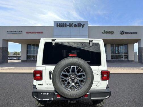 bright white clearcoat 2026 Jeep Wrangler 4-Door Sahara 4x4