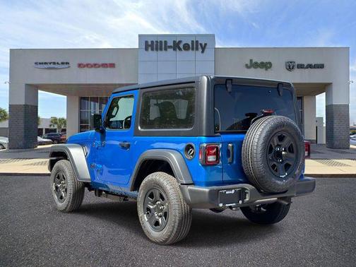 Hydro Blue Pearlcoat 2026 Jeep Wrangler Sport