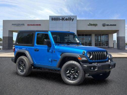 Hydro Blue Pearlcoat 2026 Jeep Wrangler Sport