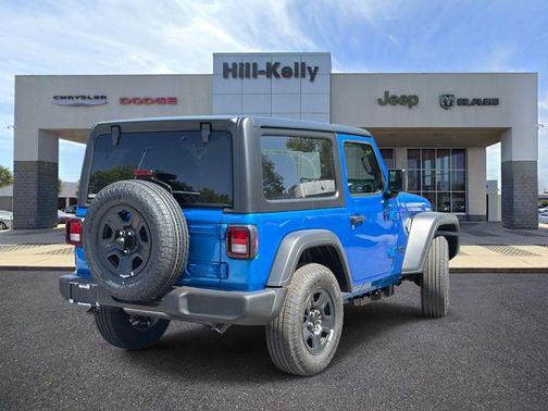 Hydro Blue Pearlcoat 2026 Jeep Wrangler Sport