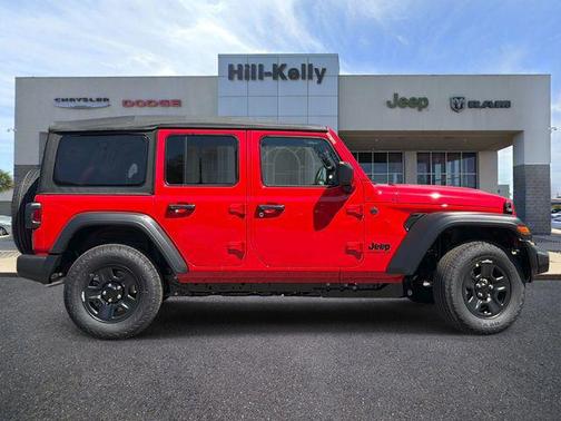 Firecracker Red Clearcoat 2026 Jeep Wrangler Sport