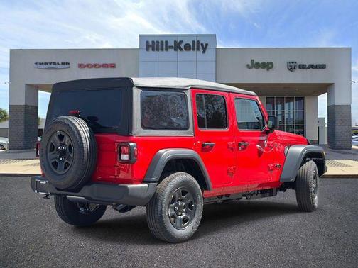 Firecracker Red Clearcoat 2026 Jeep Wrangler Sport