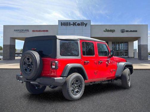 Firecracker Red Clearcoat 2026 Jeep Wrangler Sport