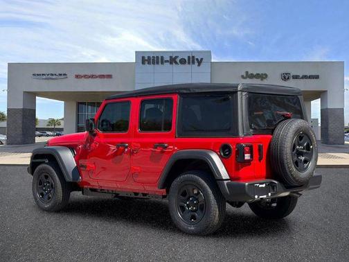 Firecracker Red Clearcoat 2026 Jeep Wrangler Sport