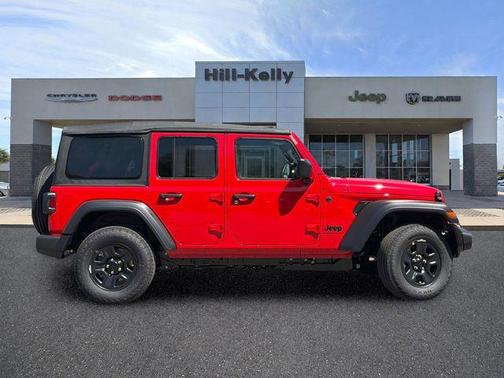 Firecracker Red Clearcoat 2026 Jeep Wrangler Sport