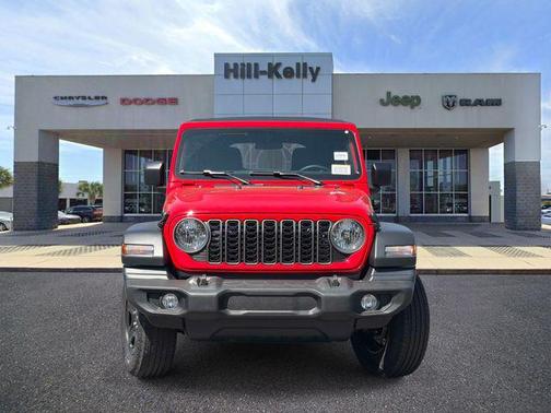 Firecracker Red Clearcoat 2026 Jeep Wrangler Sport