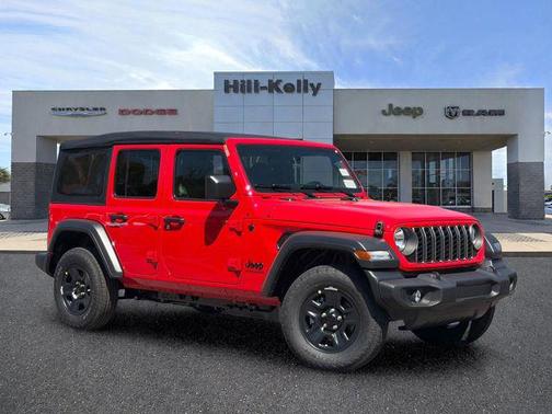 Firecracker Red Clearcoat 2026 Jeep Wrangler Sport