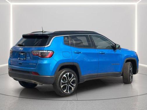 Laser Blue Pearlcoat 2023 Jeep Compass Limited