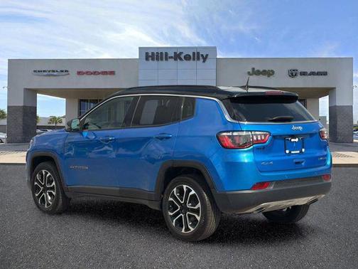 Laser Blue Pearlcoat 2023 Jeep Compass Limited