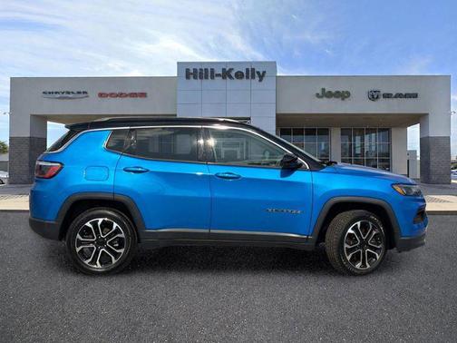 Laser Blue Pearlcoat 2023 Jeep Compass Limited