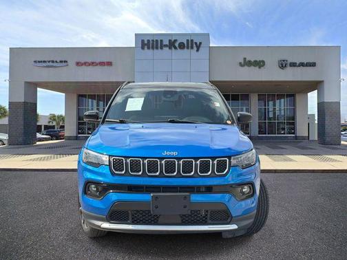 Laser Blue Pearlcoat 2023 Jeep Compass Limited