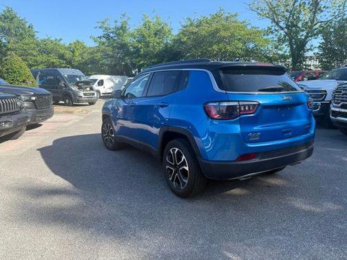 Laser Blue Pearlcoat 2023 Jeep Compass Limited