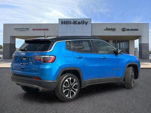 Laser Blue Pearlcoat 2023 Jeep Compass Limited