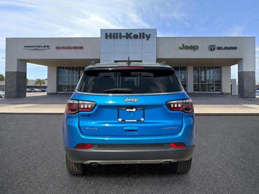 Laser Blue Pearlcoat 2023 Jeep Compass Limited