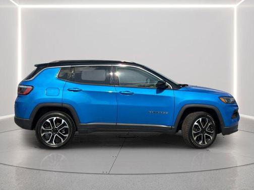 Laser Blue Pearlcoat 2023 Jeep Compass Limited