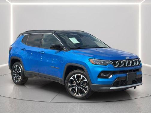 Laser Blue Pearlcoat 2023 Jeep Compass Limited