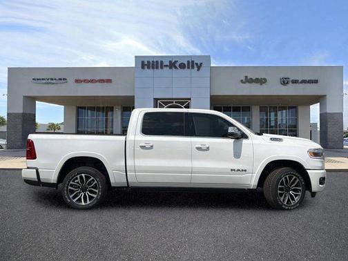 Ivory White Tri-Coat Pearlcoat 2026 RAM 1500 Longhorn