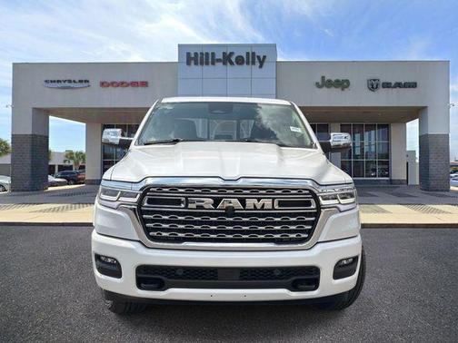 Ivory White Tri-Coat Pearlcoat 2026 RAM 1500 Longhorn