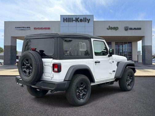 Bright White Clearcoat 2026 Jeep Wrangler Sport