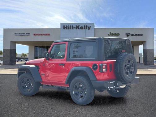 Firecracker Red Clearcoat 2026 Jeep Wrangler Sport