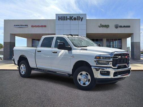 Bright White Clearcoat 2026 RAM 2500 Tradesman Crew Cab 4x4 6'4' Box