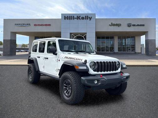Bright White Clearcoat 2025 Jeep Wrangler Rubicon