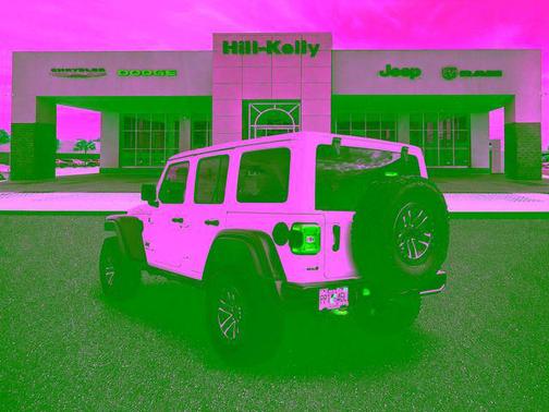 Bright White Clearcoat 2025 Jeep Wrangler Rubicon