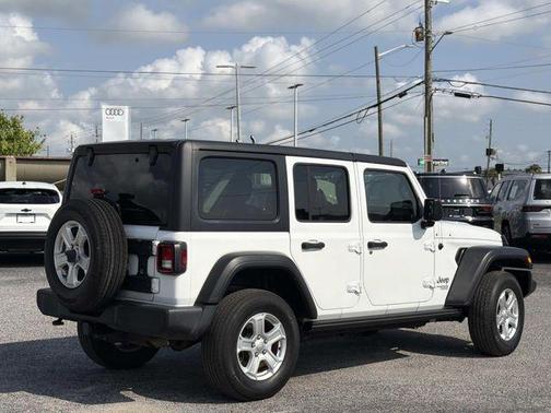 Bright White Clearcoat 2020 Jeep Wrangler Unlimited Sport