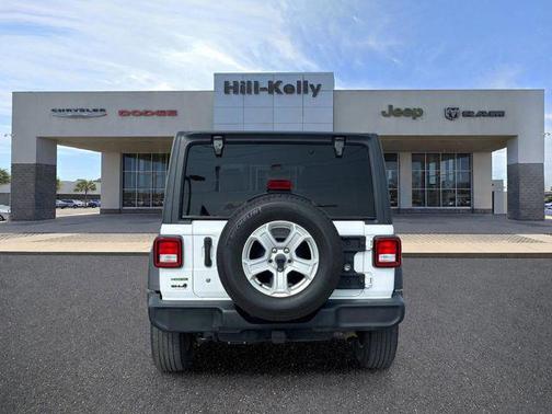 Bright White Clearcoat 2020 Jeep Wrangler Unlimited Sport