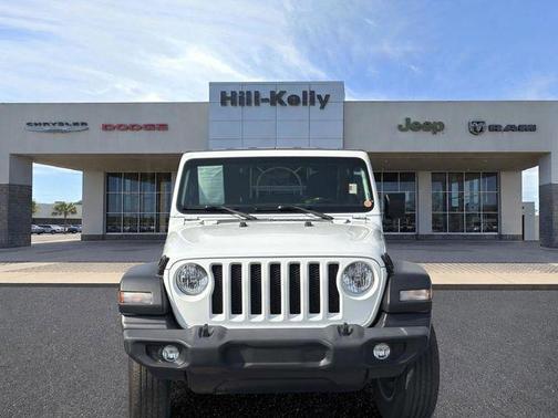 Bright White Clearcoat 2020 Jeep Wrangler Unlimited Sport