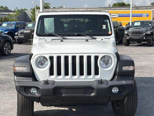 Bright White Clearcoat 2020 Jeep Wrangler Unlimited Sport