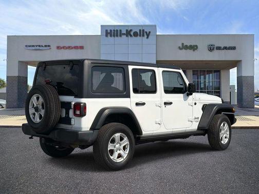 Bright White Clearcoat 2020 Jeep Wrangler Unlimited Sport