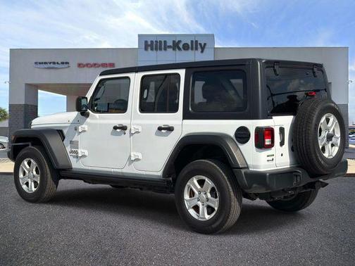 Bright White Clearcoat 2020 Jeep Wrangler Unlimited Sport