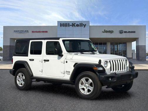Bright White Clearcoat 2020 Jeep Wrangler Unlimited Sport
