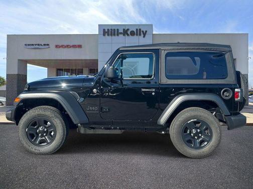 Black Clearcoat 2026 Jeep Wrangler Sport