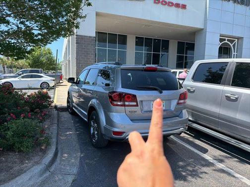 Billet Silver Metallic Clearcoat 2015 Dodge Journey Crossroad