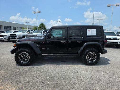 Black Clearcoat 2024 Jeep Wrangler Rubicon