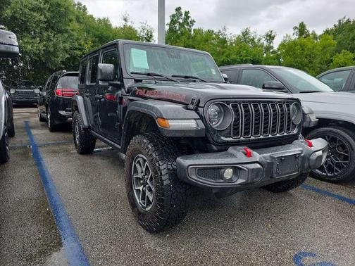 Black Clearcoat 2024 Jeep Wrangler Rubicon