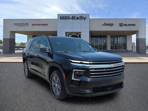 Black Metallic 2026 Chevrolet Traverse LT