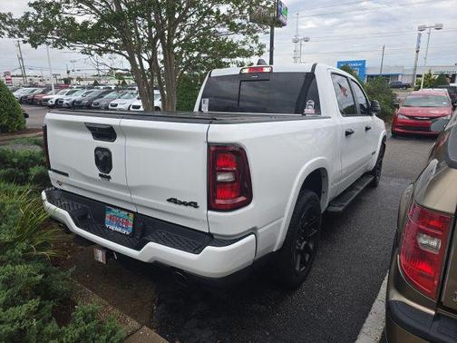 Bright White Clearcoat 2025 RAM 1500 Laramie