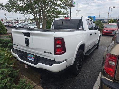 Bright White Clearcoat 2025 RAM 1500 Laramie