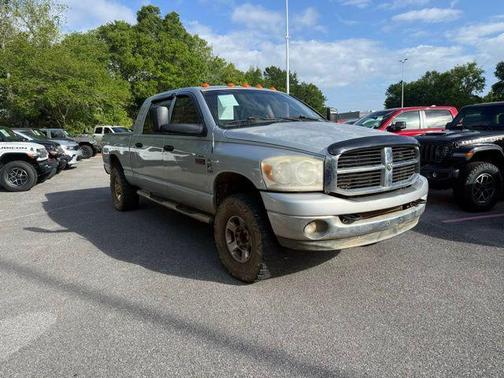 Bright Silver Metallic Clearcoat 2008 Dodge Ram 2500 SLT Mega Cab