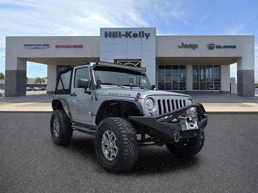 Billet Silver Metallic Clearcoat 2017 Jeep Wrangler Rubicon