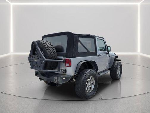 Billet Silver Metallic Clearcoat 2017 Jeep Wrangler Rubicon