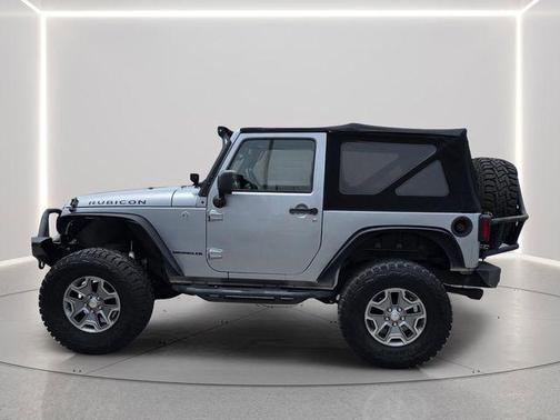 Billet Silver Metallic Clearcoat 2017 Jeep Wrangler Rubicon