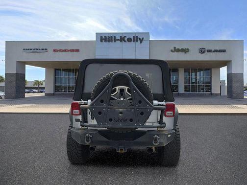 Billet Silver Metallic Clearcoat 2017 Jeep Wrangler Rubicon
